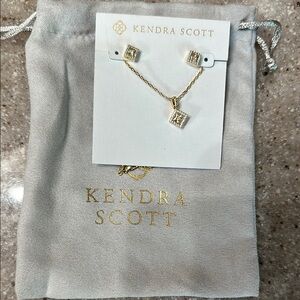 Kendra Scott Gold and Silver Jewelry Set